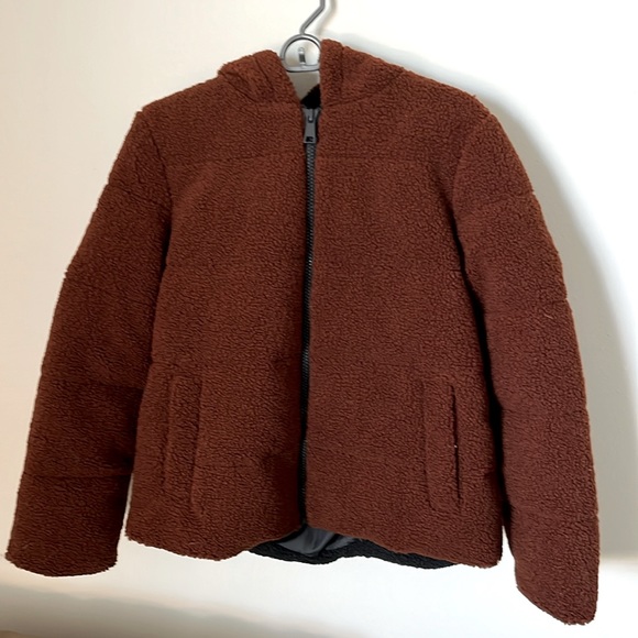 NVLT Walnut Teddy Coat - Picture 2 of 5
